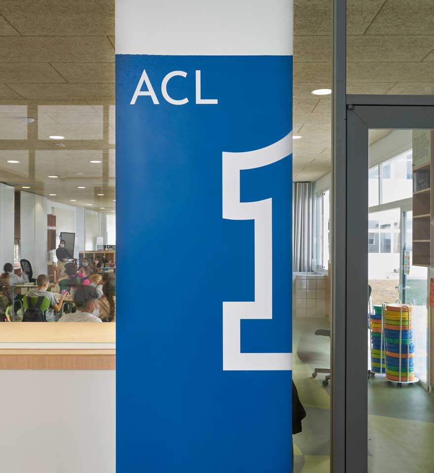 señalética de ACL 1 secundaria