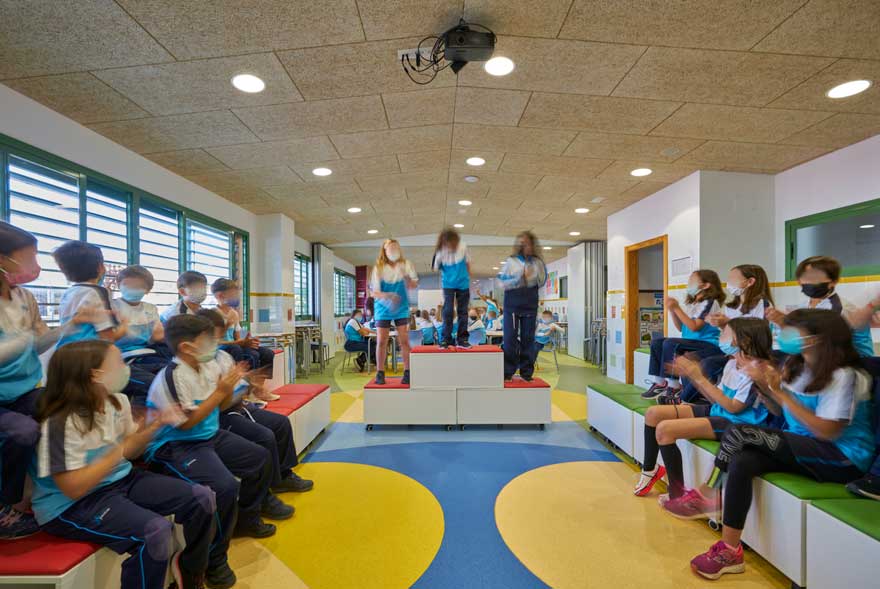 aula cooperativa colegio San José Málaga