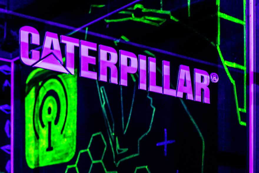 Caterpillar TX interior signage