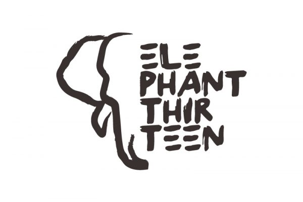 diseño de logotipo de Elephant Thirteen