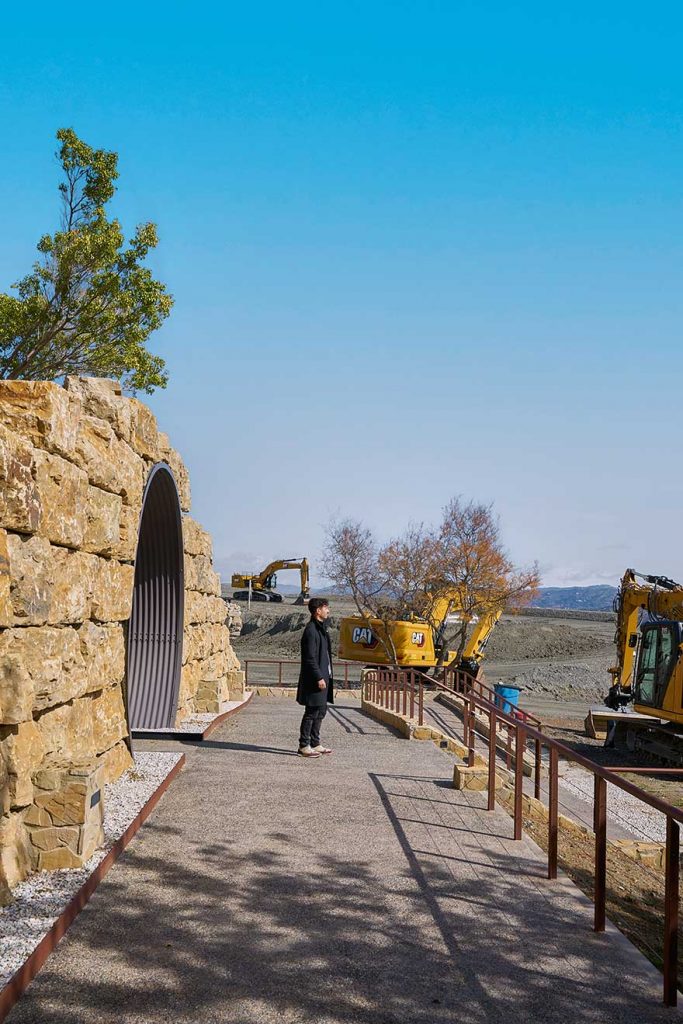recorrido electrificación Caterpillar