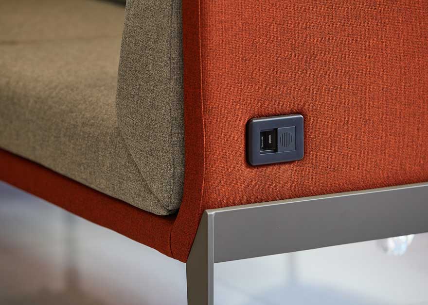 detalle mueble de oficina flexible